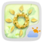 Logo of SPRING THEME GO WEATHER EX android Application 